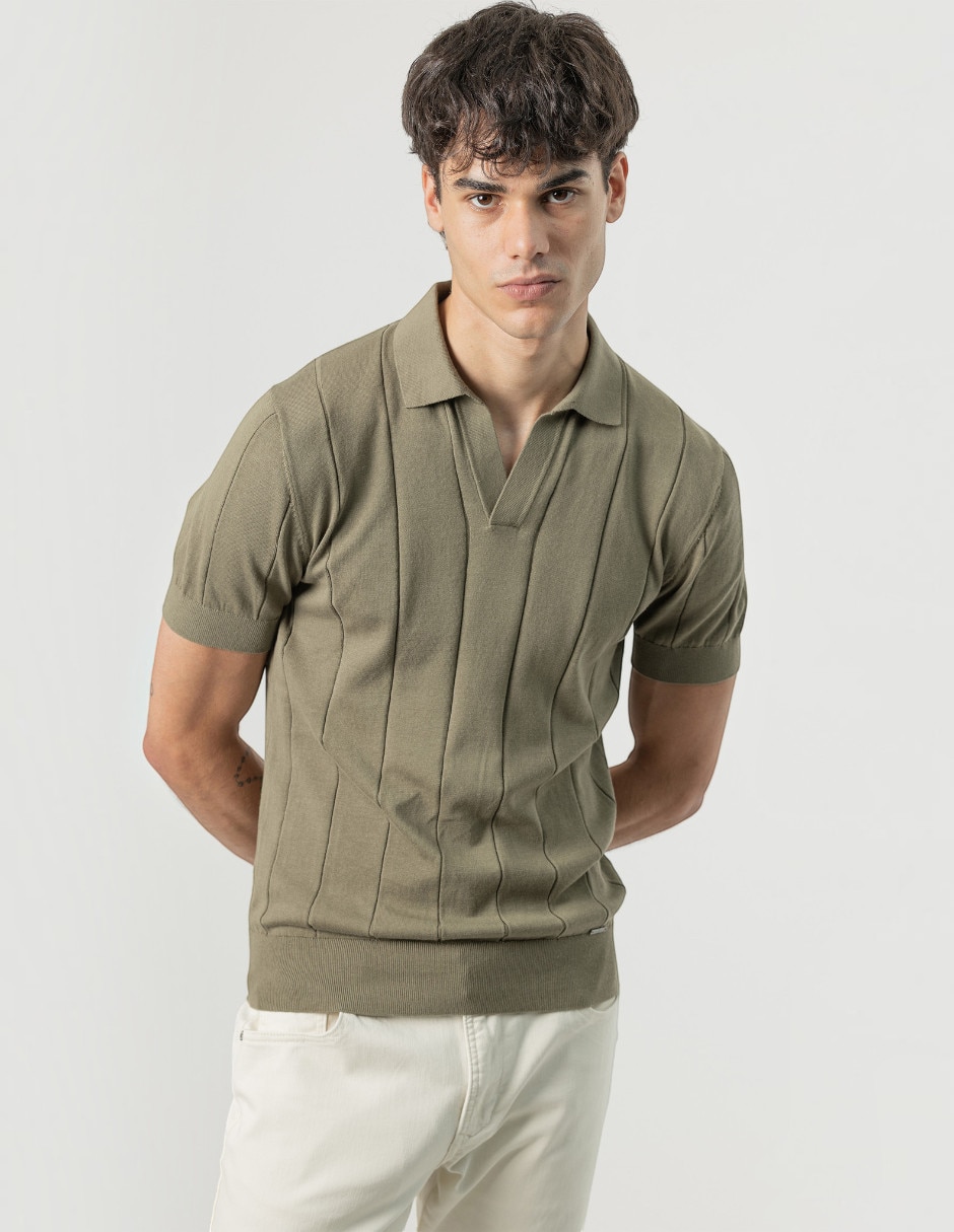 Playera tipo polo para hombre 4