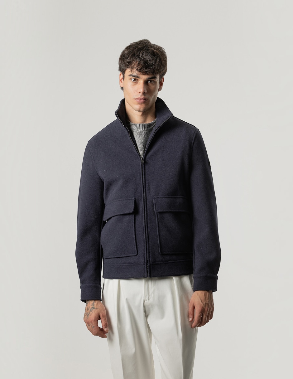 Chamarra harrington sin capucha para hombre Chamarra harrington sin capucha para hombre