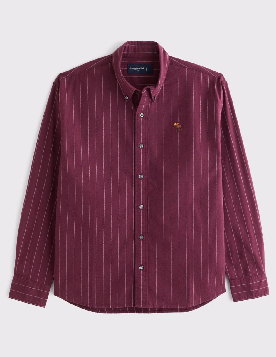 Camisa casual fa26 de algodón manga larga para hombre Camisa casual fa26 de algodón manga larga para hombre