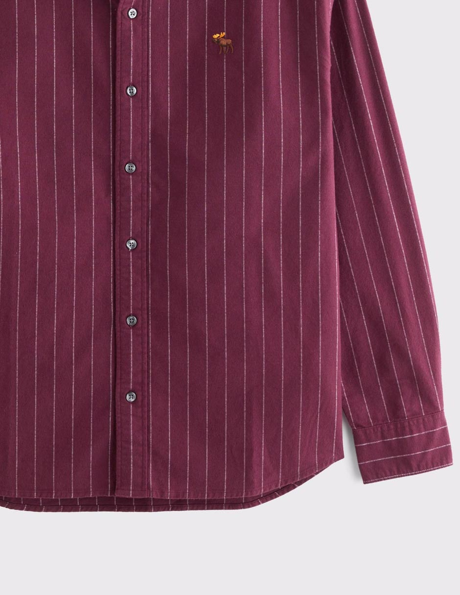 Camisa casual fa26 de algodón manga larga para hombre 2