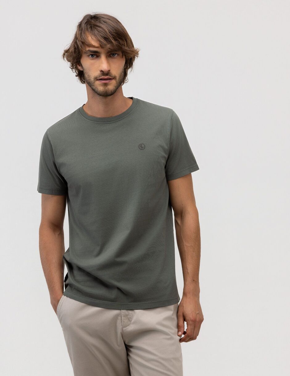 Playera cuello redondo para hombre 1