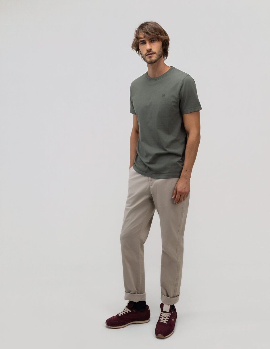 Playera cuello redondo para hombre 4