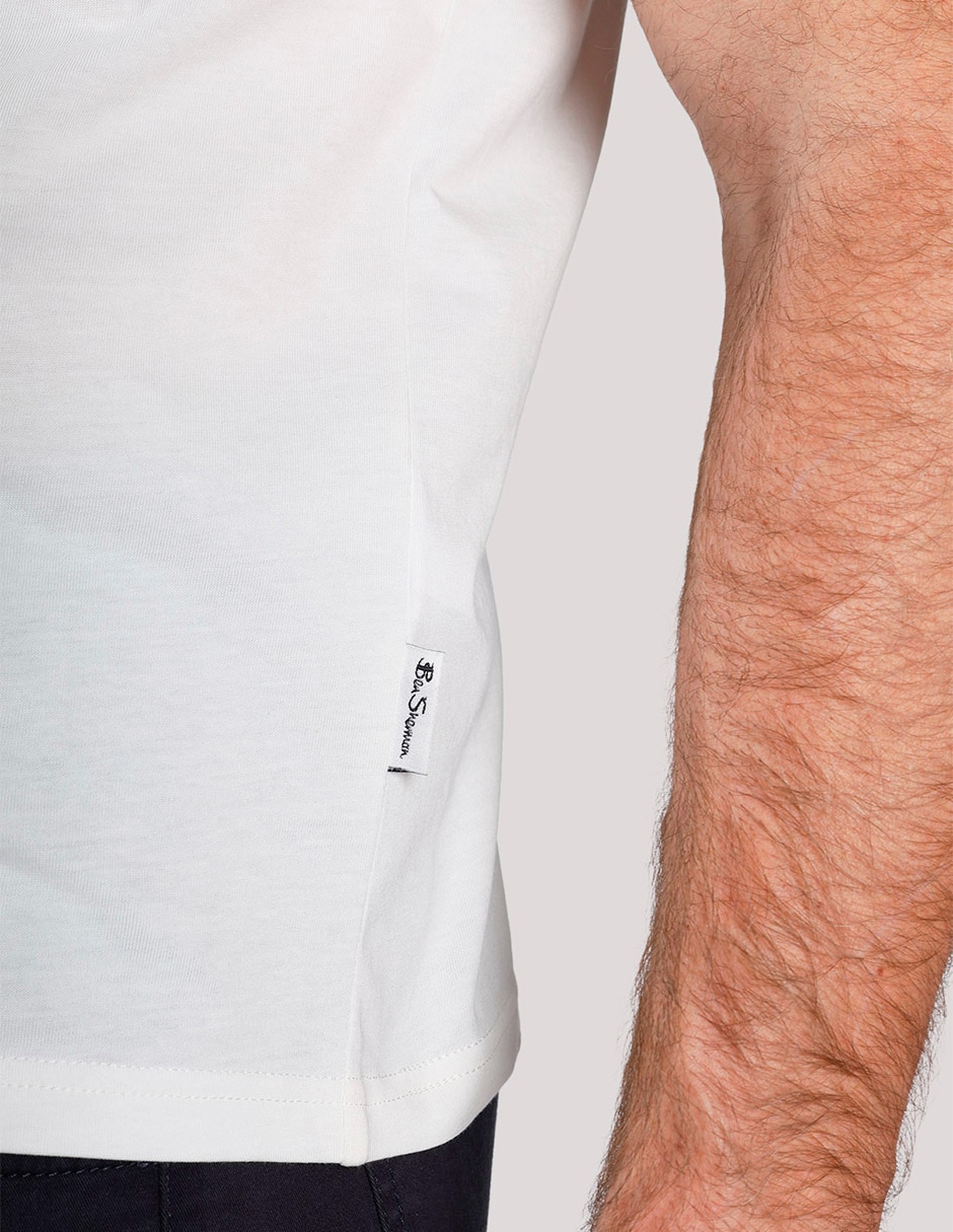 Playera cuello redondo para hombre 2