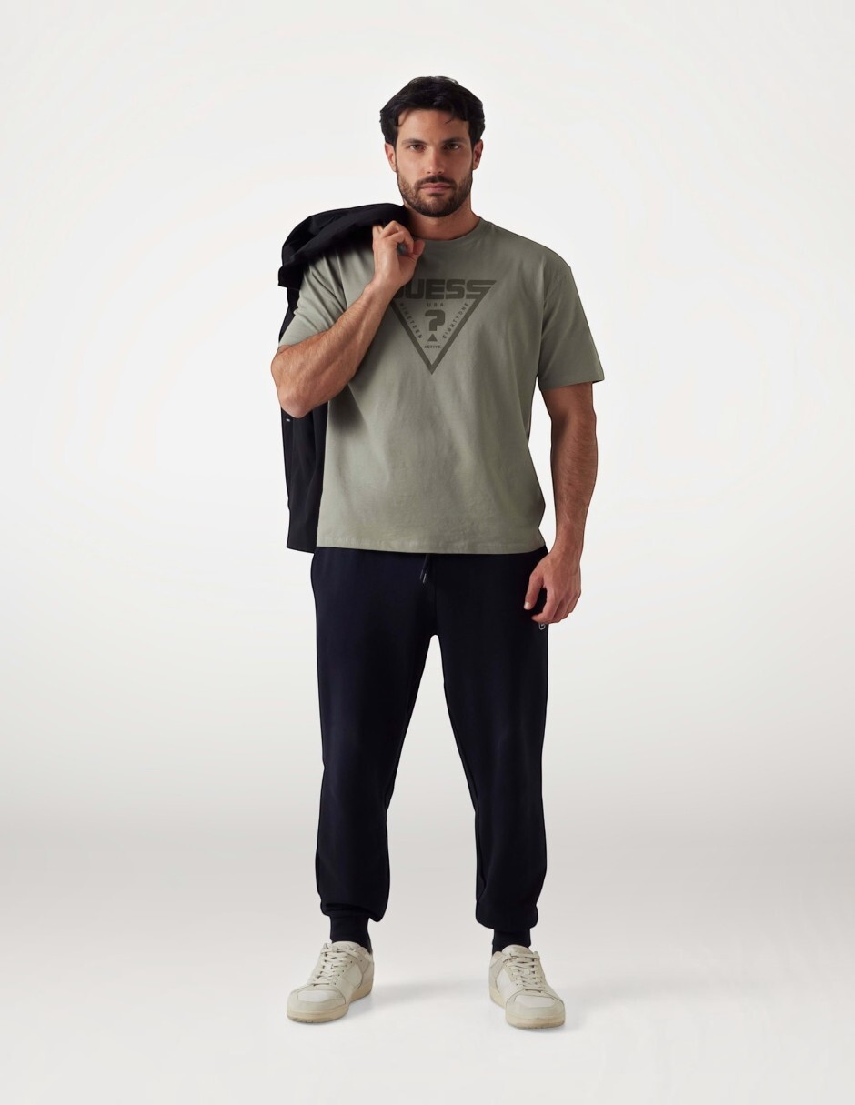 Playera cuello redondo para hombre 2