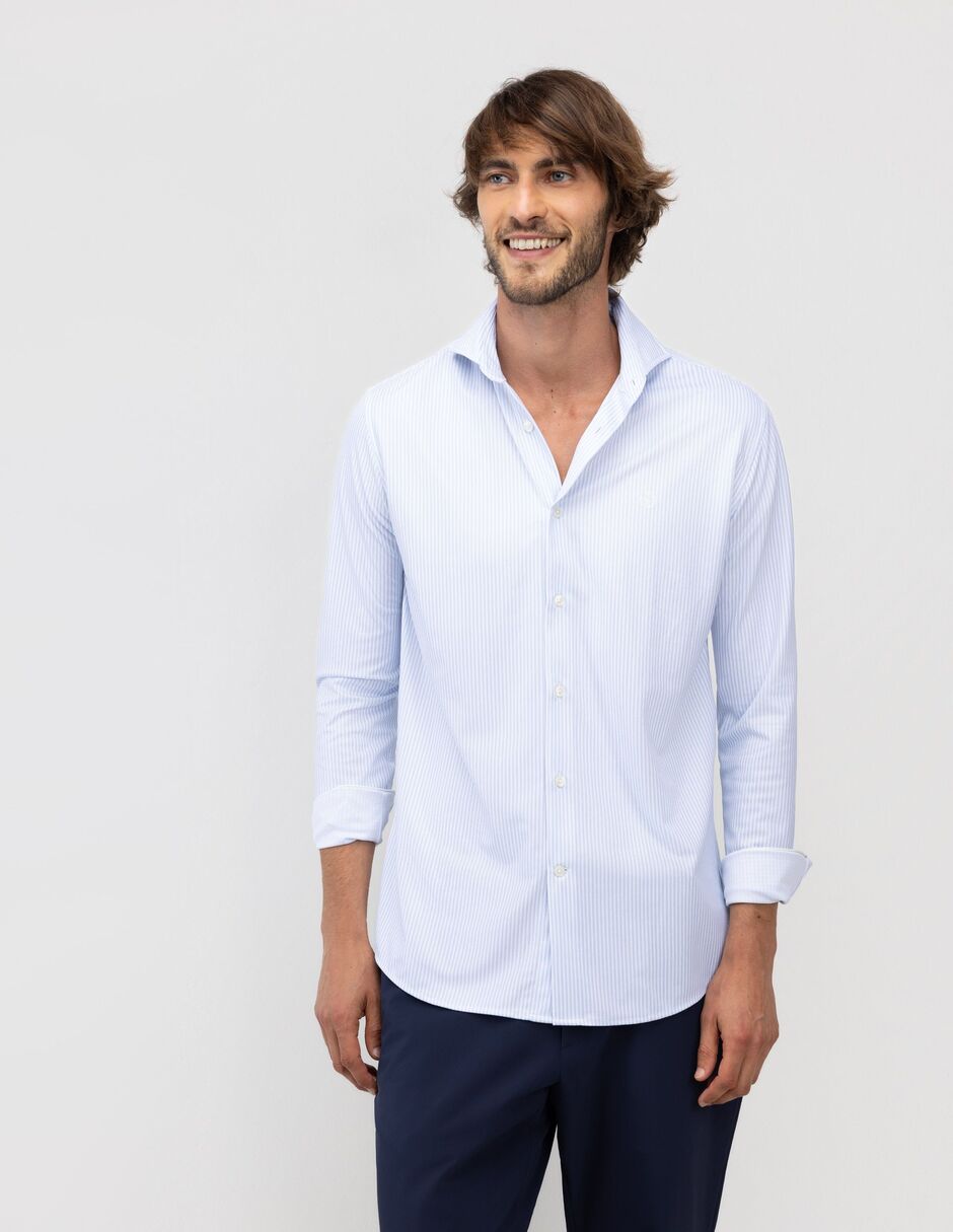 Camisa casual manga larga para hombre Camisa casual manga larga para hombre