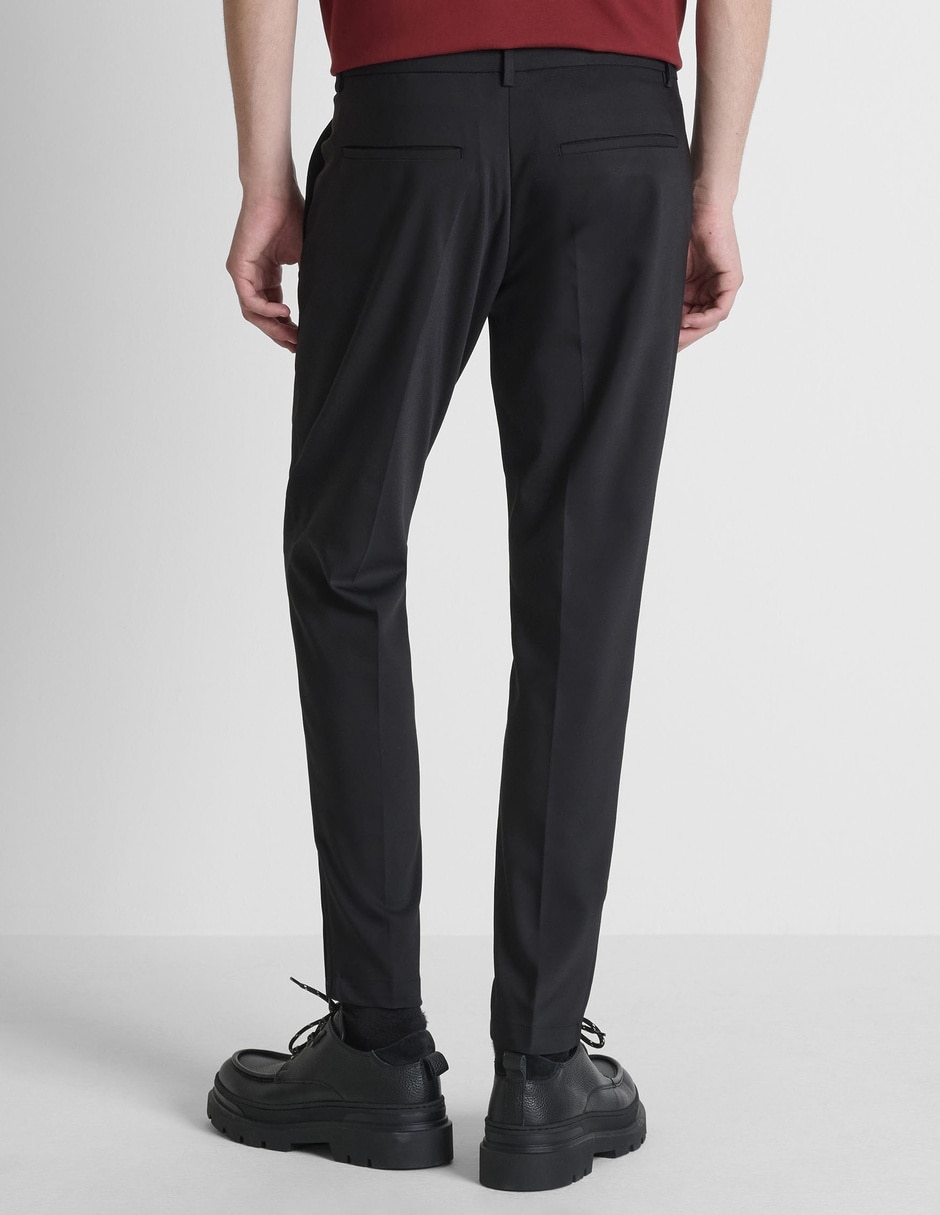 Pantalón casual regular skinny para hombre 4