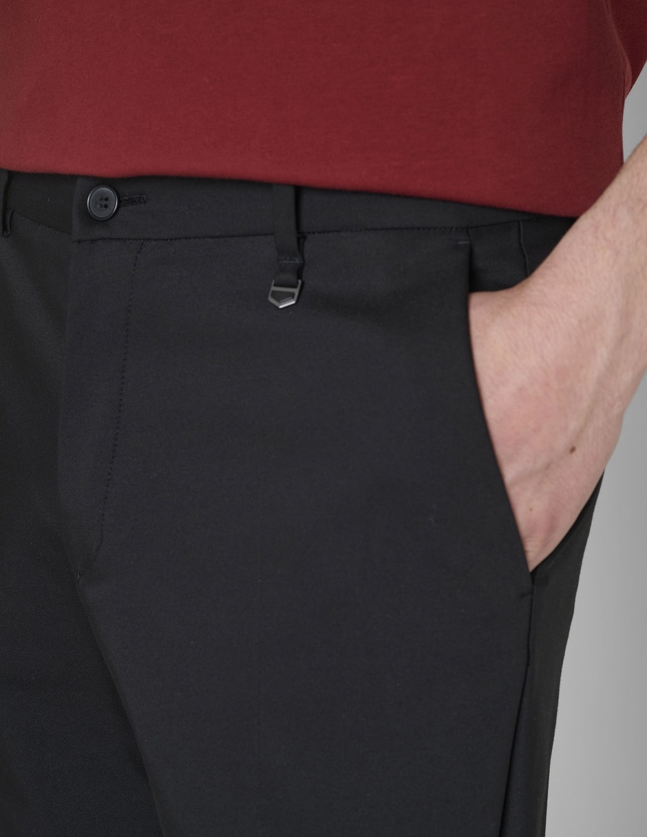 Pantalón casual regular skinny para hombre 3