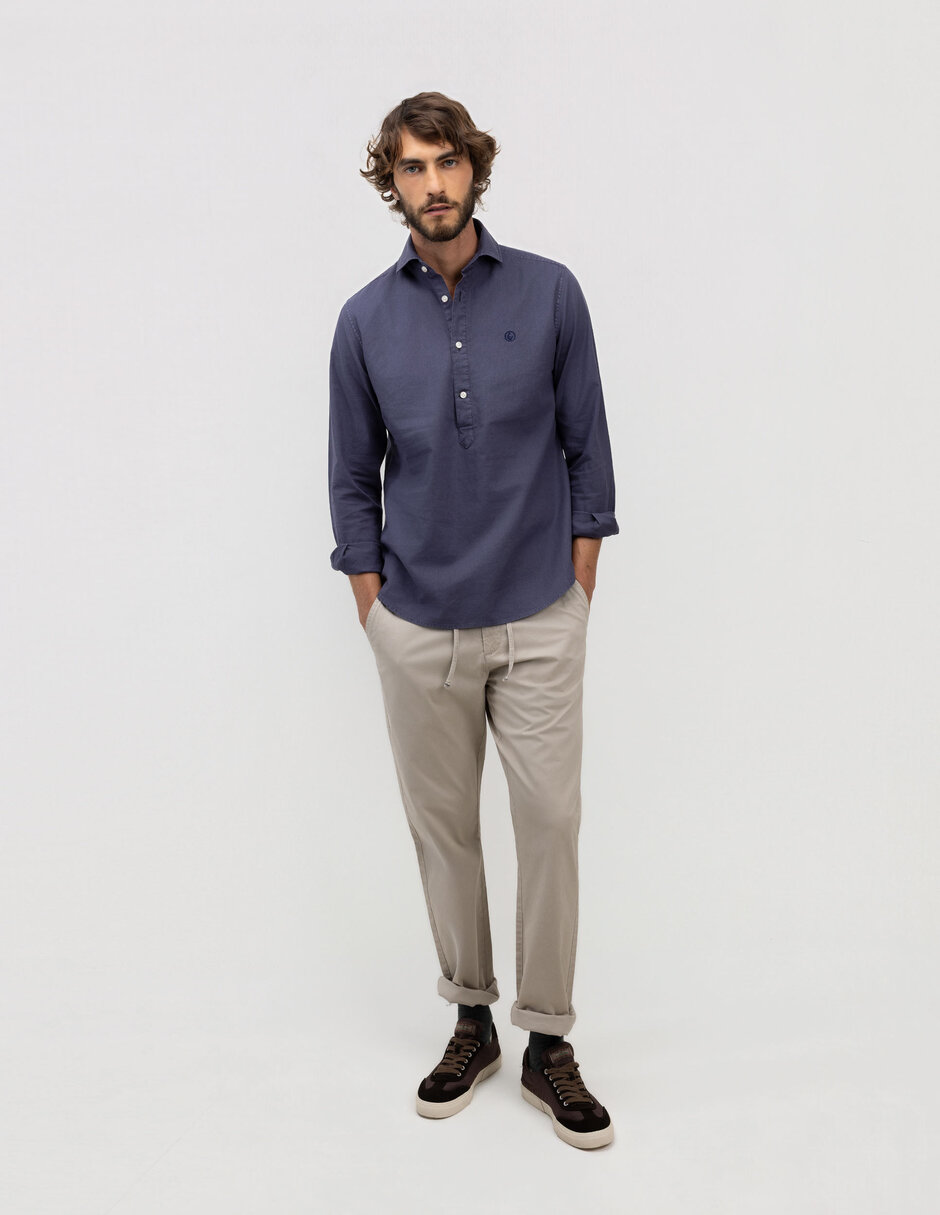 Camisa casual manga larga para hombre Camisa casual manga larga para hombre
