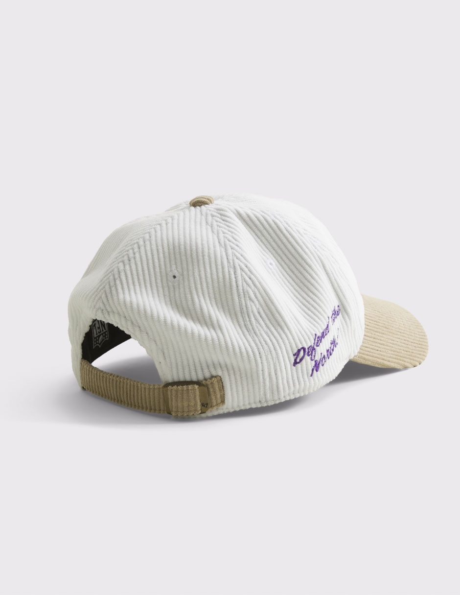 Gorra con visera curva para fútbol americano nfl minnesota vikings para hombre 3