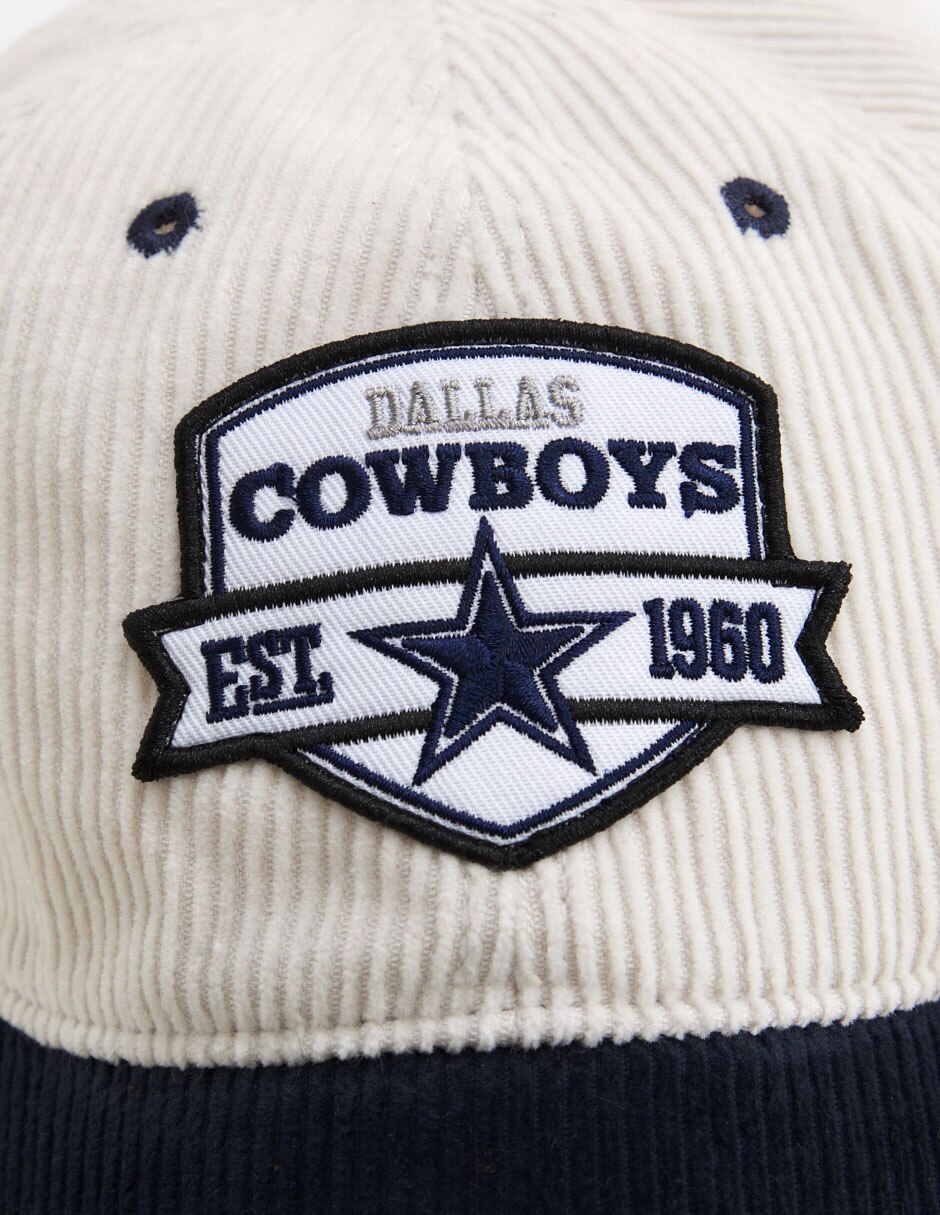 Gorra con visera curva para fútbol americano nfl dallas cowboys para hombre 4