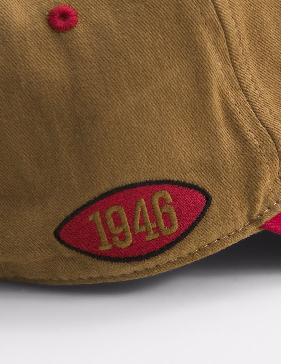 Gorra con visera curva para fútbol americano nfl san francisco 49ers para hombre 3