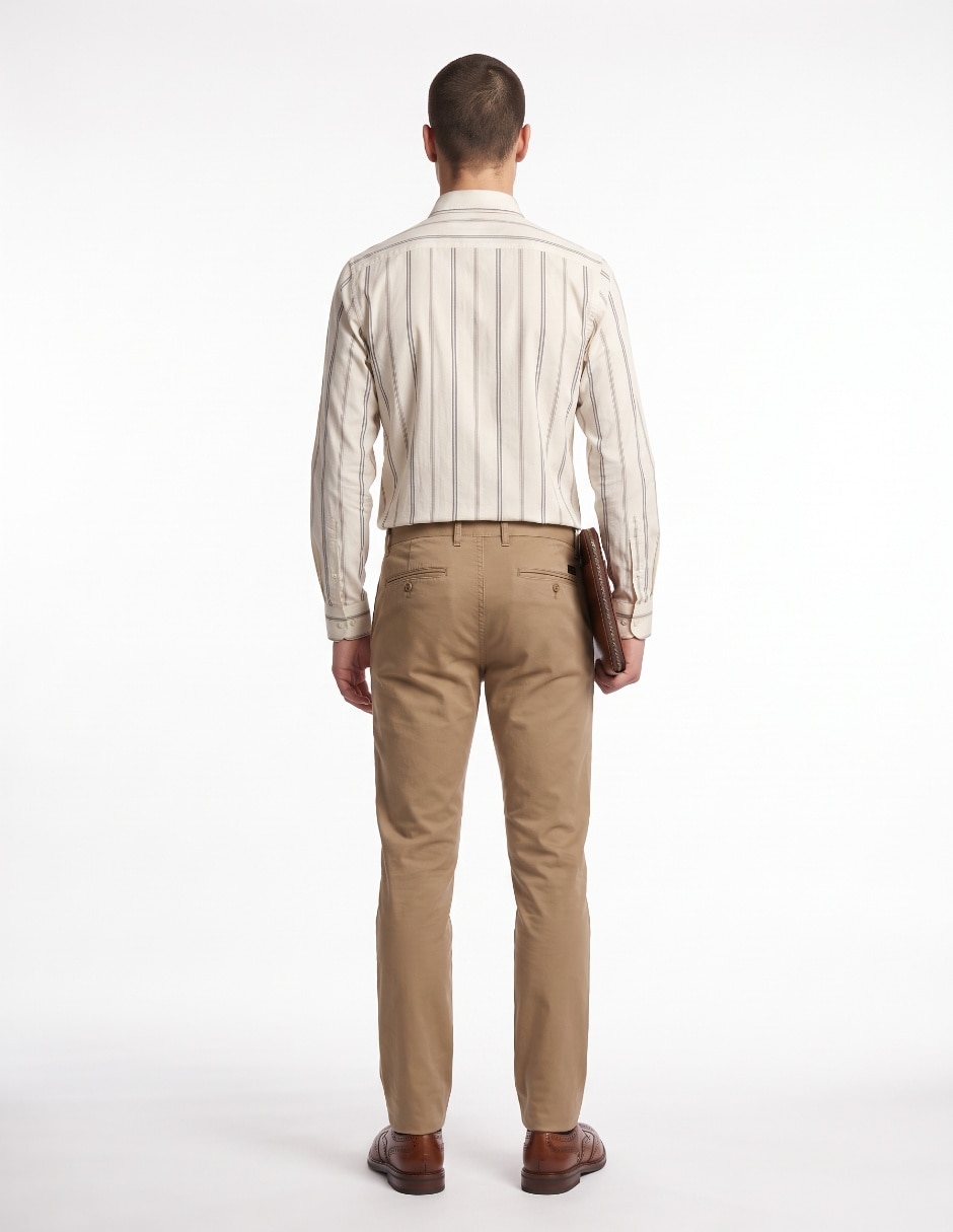 Camisa casual de algodón para hombre 2