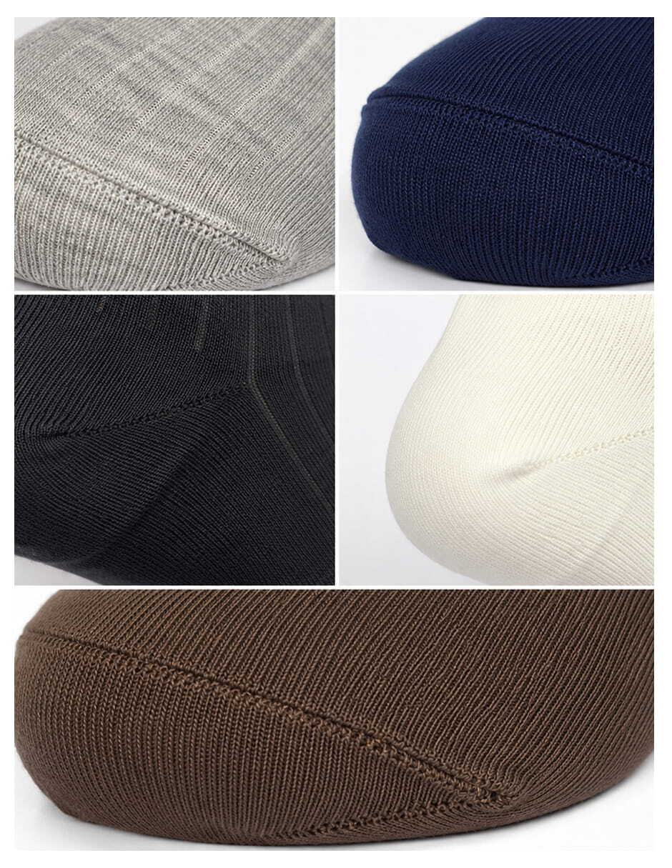 Media pantorrilla Comfort de algodón para hombre 10 pares 2