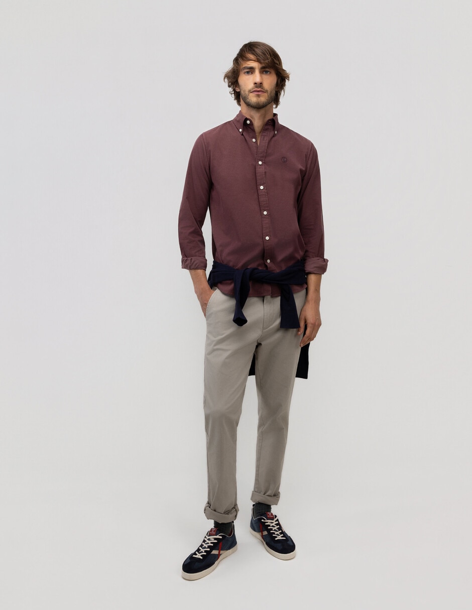 Camisa casual manga regular para hombre 3