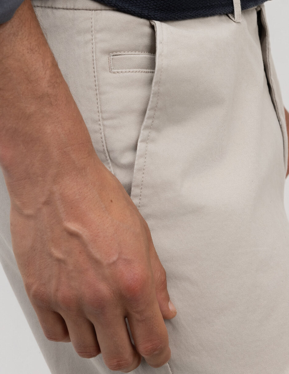 Pantalón casual chino slim para hombre 3