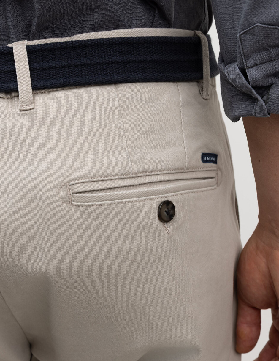 Pantalón casual chino slim para hombre 4