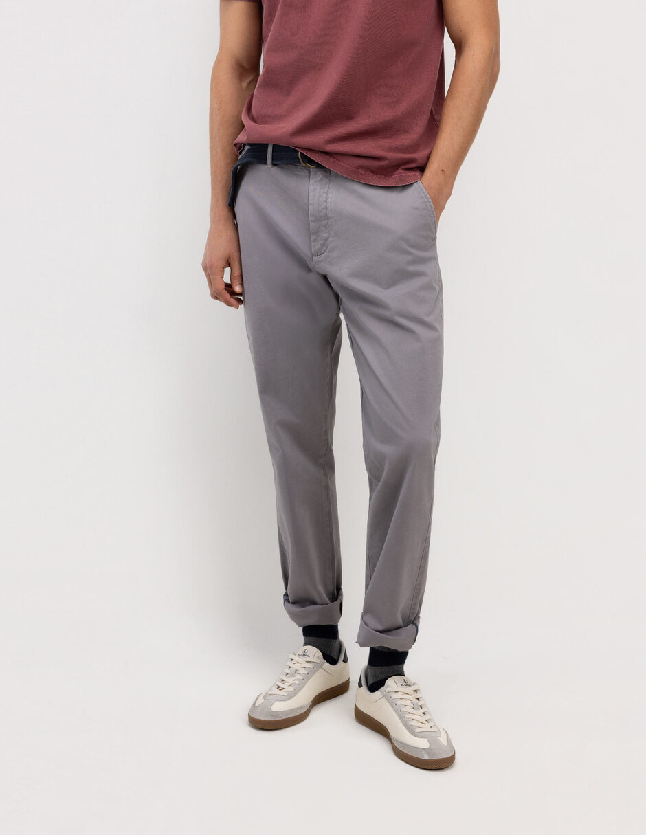 Pantalón casual chino regular para hombre 1