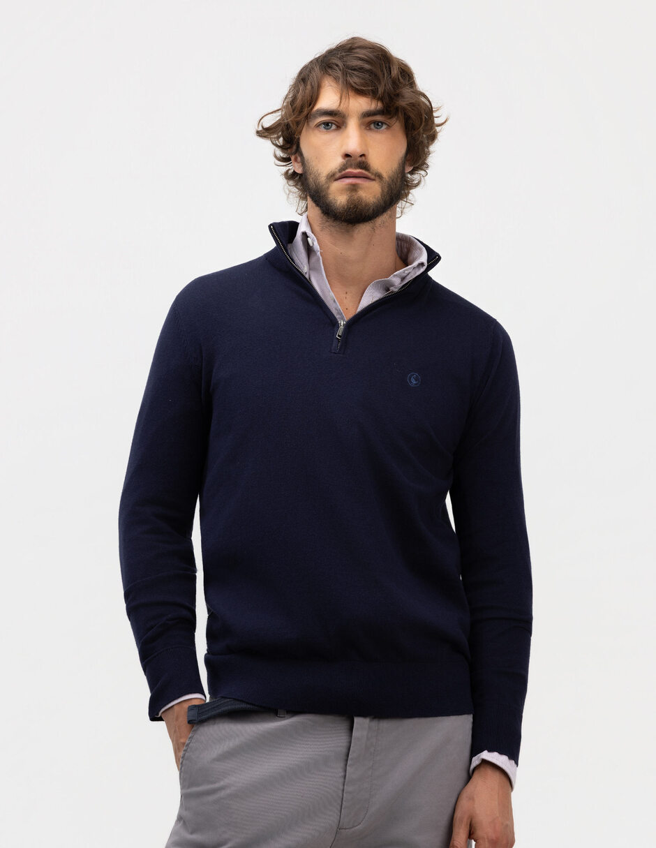 Suéter cuello alto para hombre Suéter cuello alto para hombre