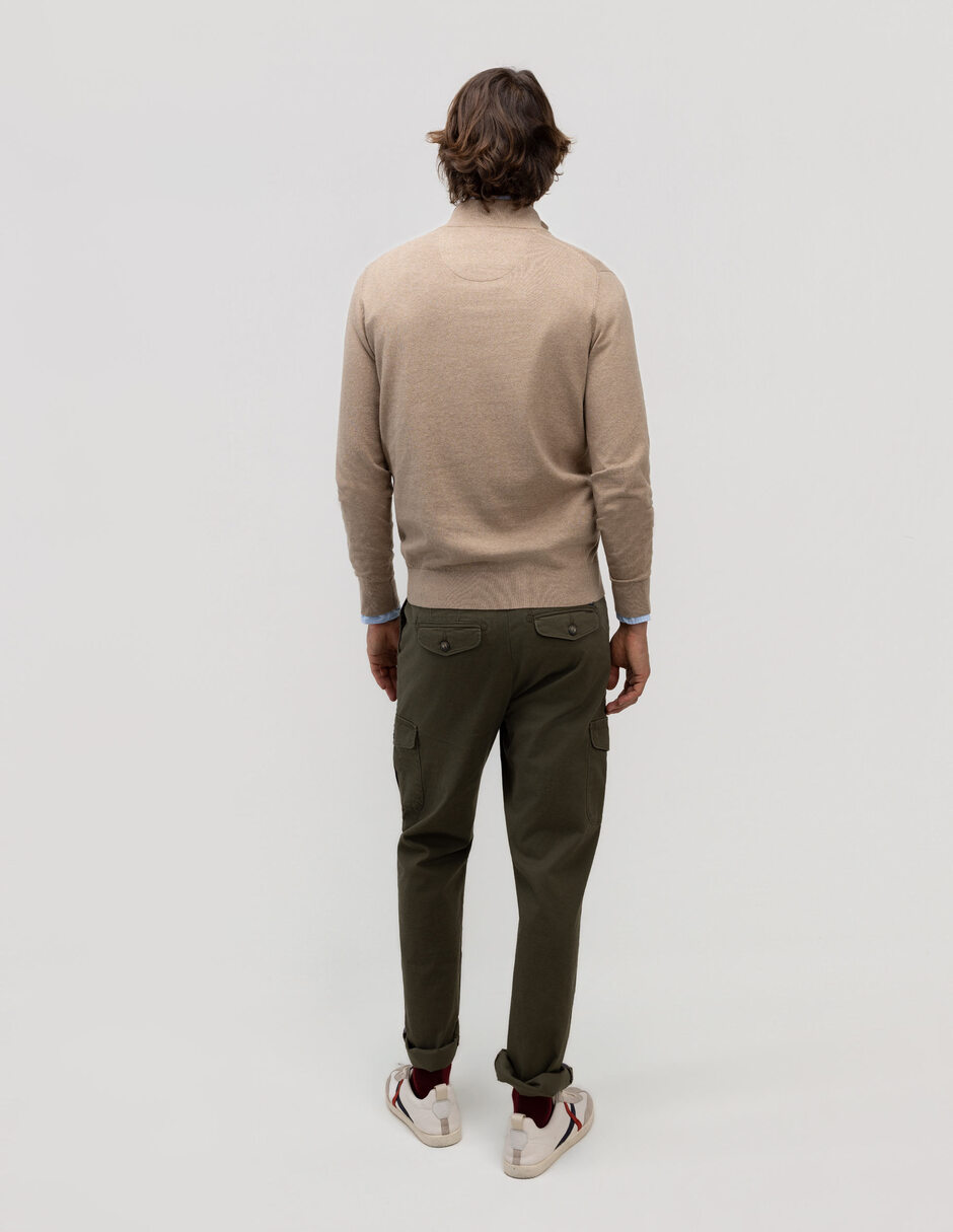 Suéter cuello alto para hombre 2