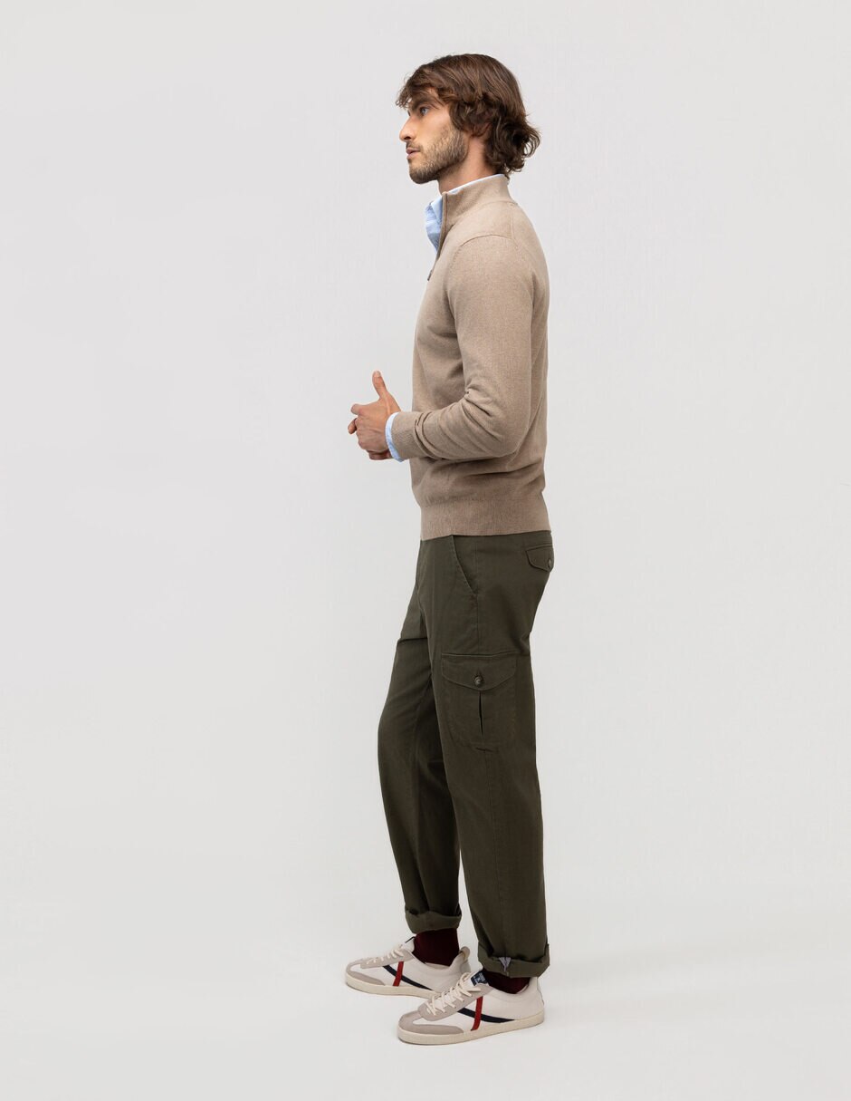 Suéter cuello alto para hombre 3
