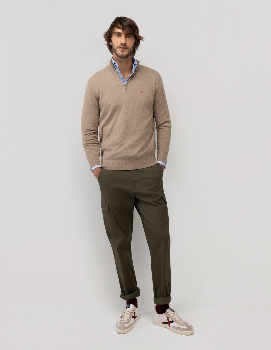 Suéter cuello alto para hombre 5