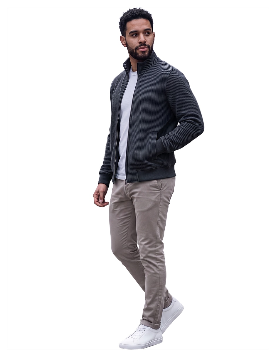 Chamarra casual para hombre 5
