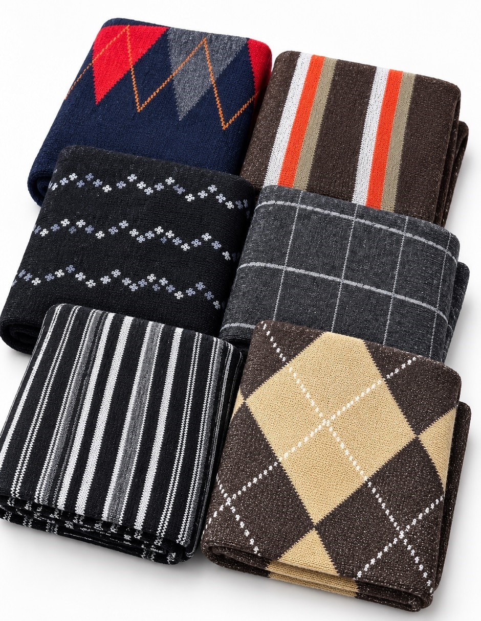 Calcetín No aplica No aplica de Algodón para hombre 6 pares 2