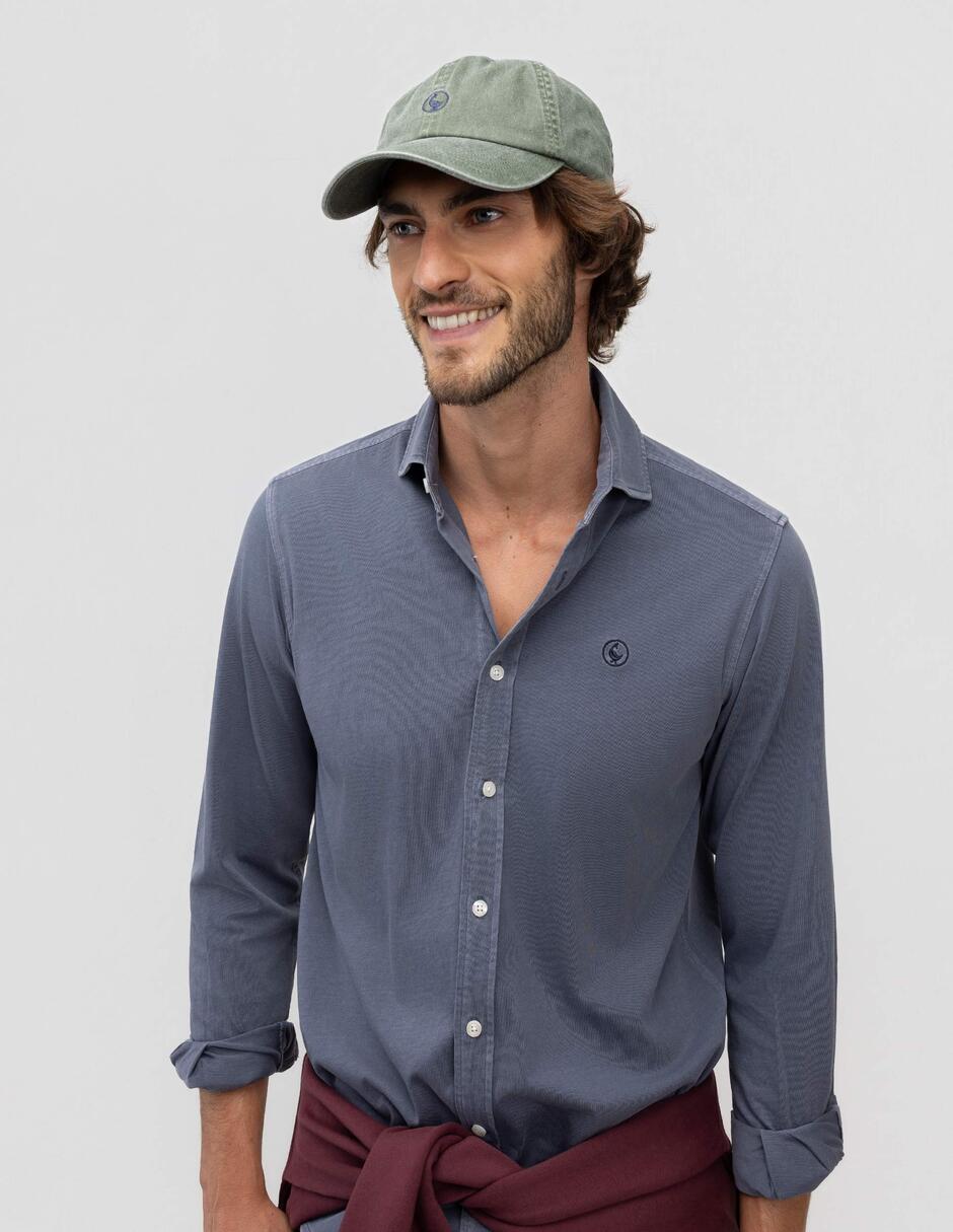Camisa casual manga regular para hombre 5