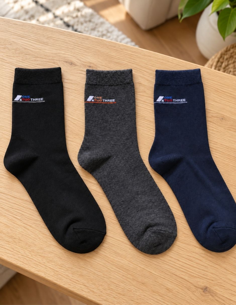Calcetín stretch de algodón para hombre 6 pares 5
