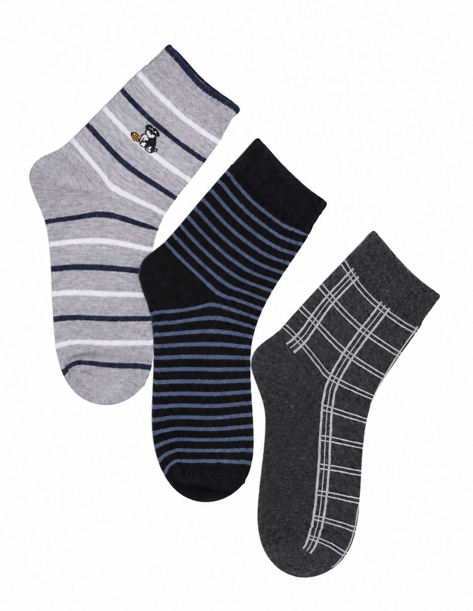 Calcetín de algodón para hombre 3 pares Calcetín de algodón para hombre 3 pares