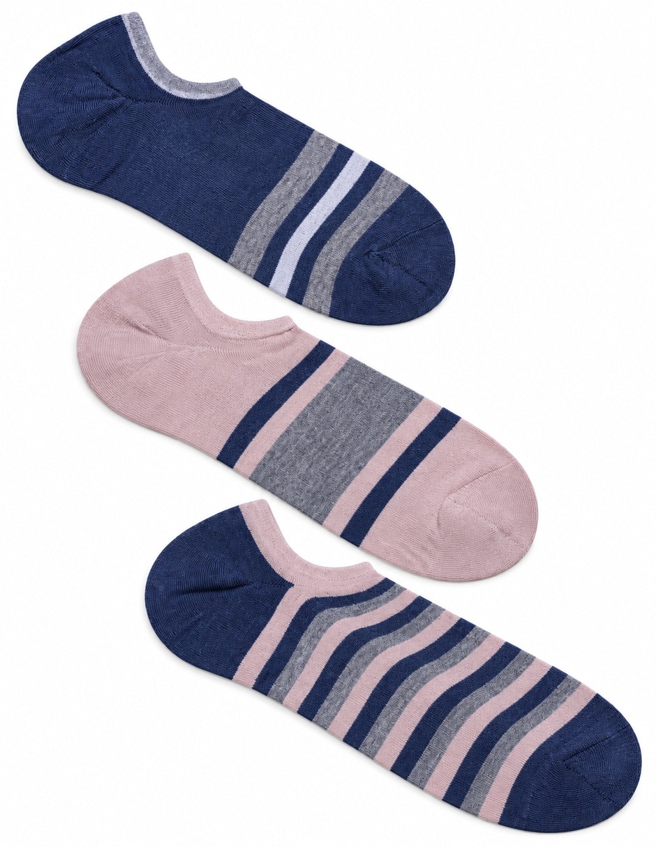 Tobillo de algodón para hombre 3 pares 1