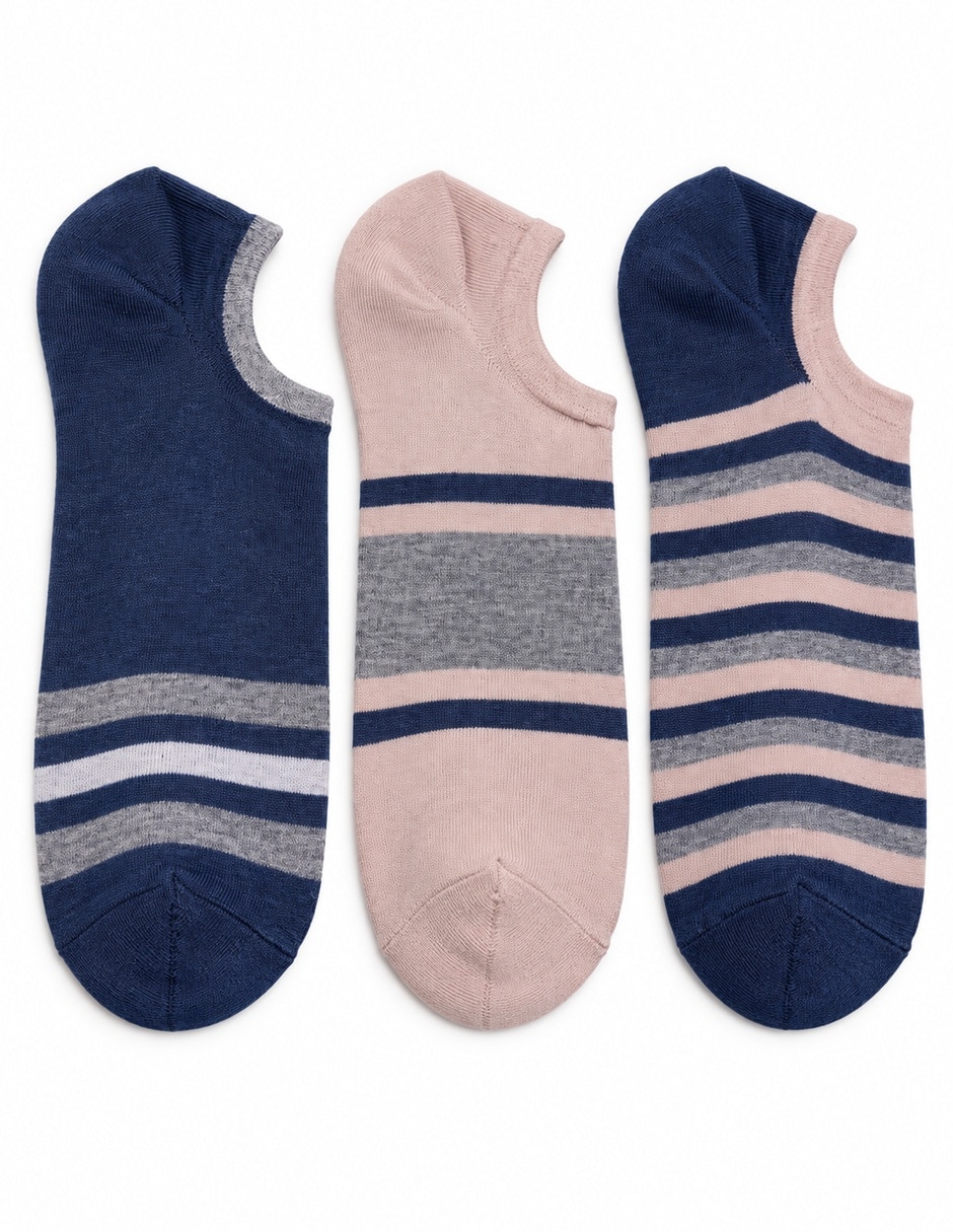 Tobillo de algodón para hombre 3 pares 2