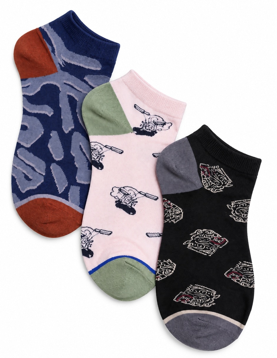 Tín de algodón para hombre 3 pares