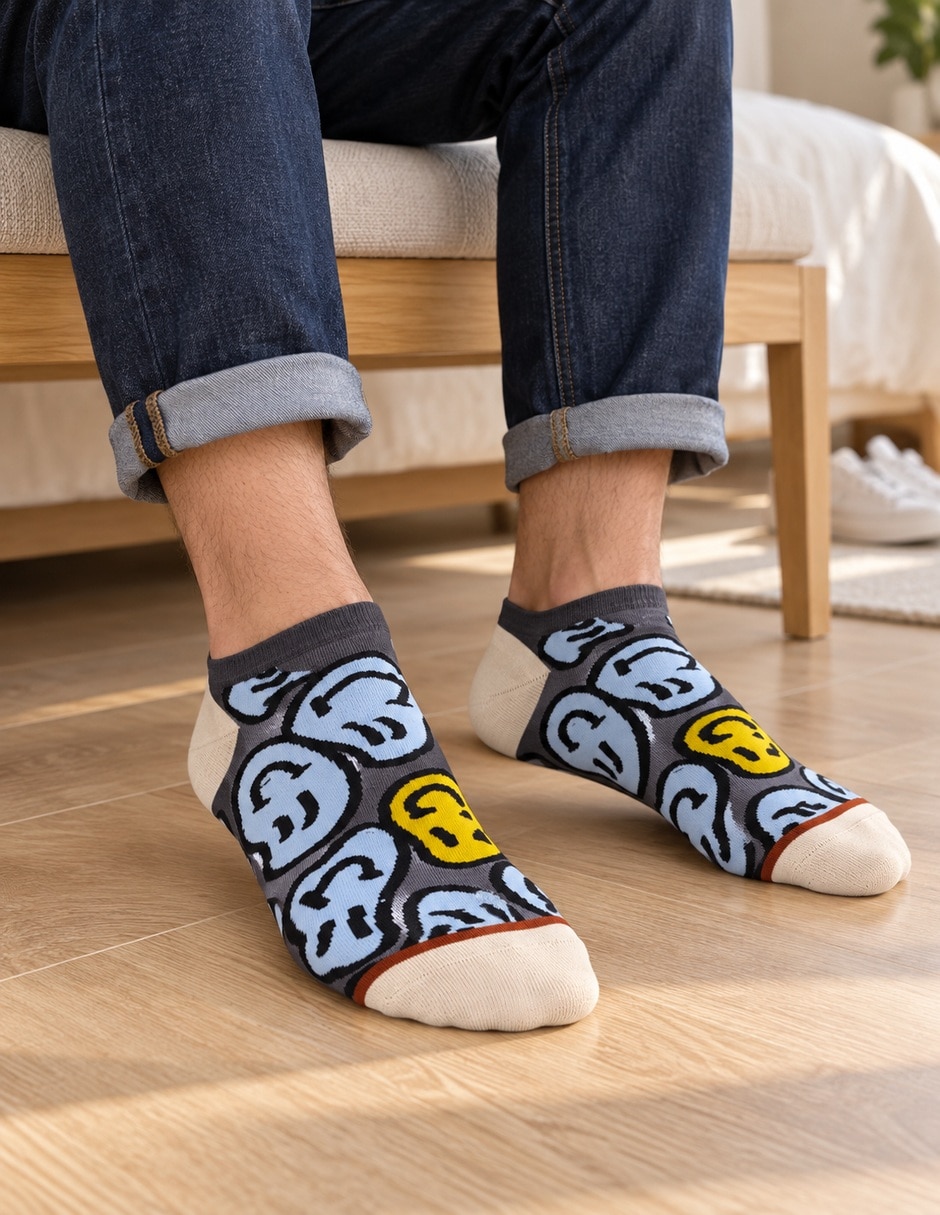 Tín de algodón para hombre 3 pares 6