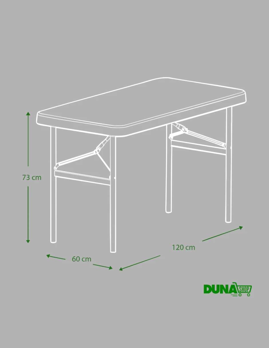 Mesa auxiliar armable Verona 5